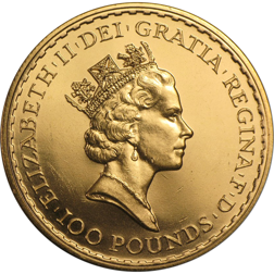 Pre-Owned 1987 UK Britannia 1oz Gold Coin