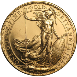Pre-Owned 1988 UK Britannia 1oz Gold Coin