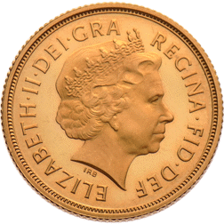 Pre-Owned 2009 UK Full Sovereign Proof Design Gold Coin