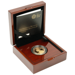 Pre-Owned 2015 UK Definitive Britannia £2 Proof Gold Coin