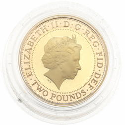 Pre-Owned 2015 UK The Royal Navy £2 Gold Proof Coin