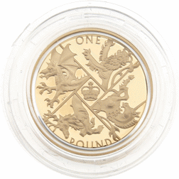 Pre-Owned 2016 UK The Last Round £1 Proof Gold Coin