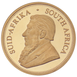 Pre-Owned 2014 South African Krugerrand Proof Design 1/2oz Gold Coin