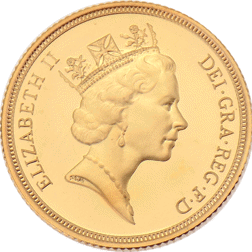 Pre-Owned 1995 UK Full Sovereign Proof Gold Coin