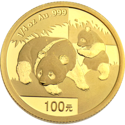Pre-Owned 2008 Chinese Panda 1/4oz Gold Coin