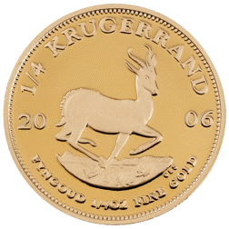 Pre-Owned 2006 South African Krugerrand 1/4oz Proof Gold Coin