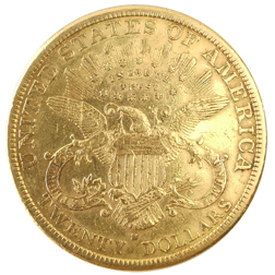 Pre-Owned 1882 USA $20 Double Eagle Gold Coin
