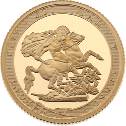 Pre-Owned 2017 UK Full Sovereign Proof Gold Coin