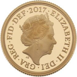 Pre-Owned 2017 UK Full Sovereign Proof Gold Coin