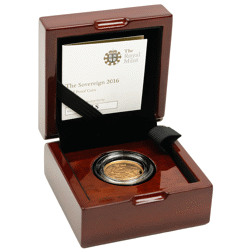 Pre-Owned 2016 UK Full Sovereign Proof Gold Coin