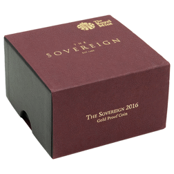 Pre-Owned 2016 UK Full Sovereign Proof Gold Coin