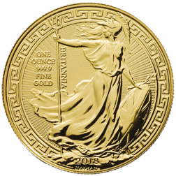 Pre-Owned 2018 UK Britannia Oriental Border 1oz Gold Coin