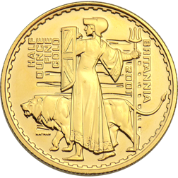 Pre-Owned 2001 UK Britannia 1/2oz Gold Coin