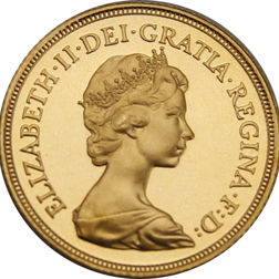 Pre-Owned 1981 UK Full Sovereign Proof Gold Coin