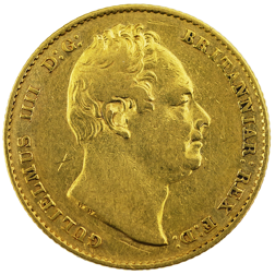 Pre-Owned 1837 King William IV Shield Sovereign
