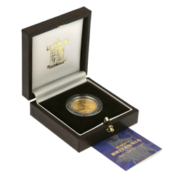 Pre-Owned 2001 UK Britannia 1/4oz Proof Gold Coin