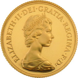 Pre-Owned 1984 UK Full Sovereign Proof Gold Coin