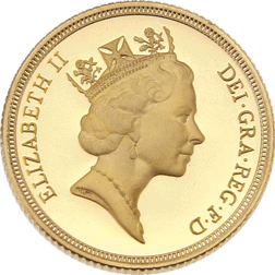 Pre-Owned 1994 UK Full Sovereign Proof Gold Coin