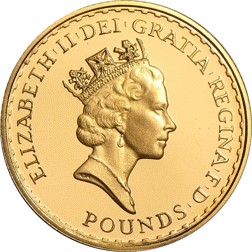 Pre-Owned UK Britannia 1/2oz Gold Coin (1987 - 2012) - Mixed Dates