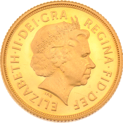 Pre-Owned 2011 UK Full Sovereign Proof Design Gold Coin