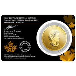 Pre-Owned 2018 Canadian Golden Eagle 1oz Gold Coin