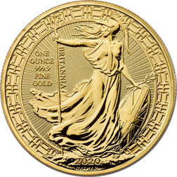 2020 UK Britannia Oriental Border 1oz Gold Coin