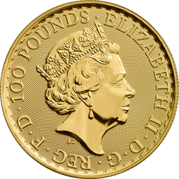 Pre-Owned 2017 UK Britannia 30th Anniversary 1oz Gold Coin