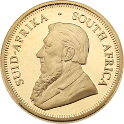 Pre-Owned 2016 South African Krugerrand 1/4oz Proof Gold Coin