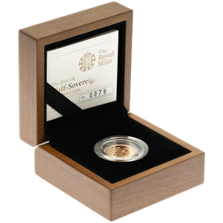 Pre-Owned 2010 UK Half Sovereign Proof Gold Coin