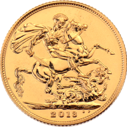 Pre-Owned 2013 UK 60th Coronation Anniversary Brilliant Uncirculated Boxed Full Sovereign Gold Coin