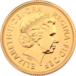 Pre-Owned 2013 UK 60th Coronation Anniversary Brilliant Uncirculated Boxed Full Sovereign Gold Coin