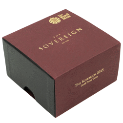 Pre-Owned 2015 UK 'Fourth Portrait' Full Sovereign Proof Gold Coin