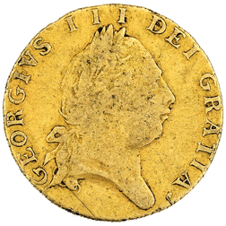 Pre-Owned 1794 UK George III 5th Head Half Guinea Gold Coin