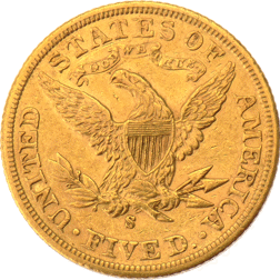 Pre-Owned 1901 USA Five Dollar Gold Coin