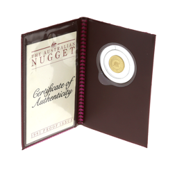 Pre-Owned 1991 Australian Nugget Proof Issue 1/20oz Gold Coin