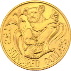Pre-Owned 1983 Australian 200 Dollar Gold Coin