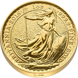 Pre-Owned 2016 UK Britannia Privy Monkey 1oz Gold Coin