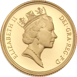 Pre-Owned 1993 UK Full Sovereign Proof Gold Coin