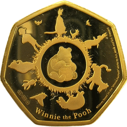 Pre-Owned Winnie The Pooh: Expedition Seven Sided Gold Round