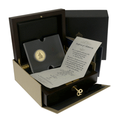 Pre-Owned 2018 Niue East India Company Trade Dollar 1oz Gold Proof Coin