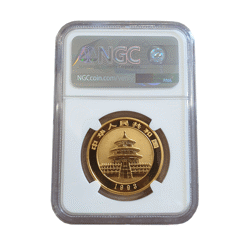 Pre-Owned 1993 Chinese Panda 1oz Gold Coin NGC Graded MS 67 - 5879664-001