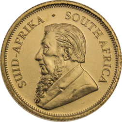 Pre-Owned 2017 South African Krugerrand 1/10oz Brilliant Uncirculated Gold Coin