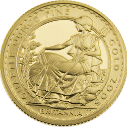 Pre-Owned 2005 UK Britannia 1/4oz Proof Gold Coin