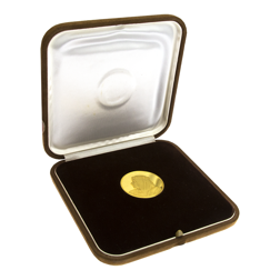 Pre-Owned 1978 Bahrain 100 Dinars Proof Design Gold Coin