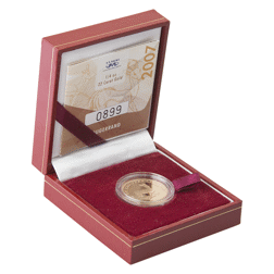 Pre-Owned 2007 South African 1/4oz Krugerrand Proof Gold Coin