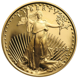 Pre-Owned 2004 American Eagle 1/4oz Proof Gold Coin