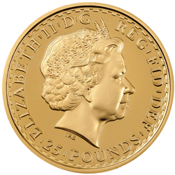 Pre-Owned 1998 UK Britannia 1/4oz Proof Gold Coin