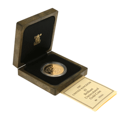 Pre-Owned UK 1987 Brilliant Uncirculated £5 Gold Coin