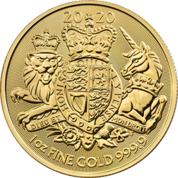 Pre-Owned 2020 UK Royal Arms 1oz Gold Coin