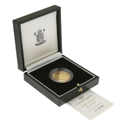 Pre-Owned 1997 UK £2 Double Sovereign Proof Gold Coin